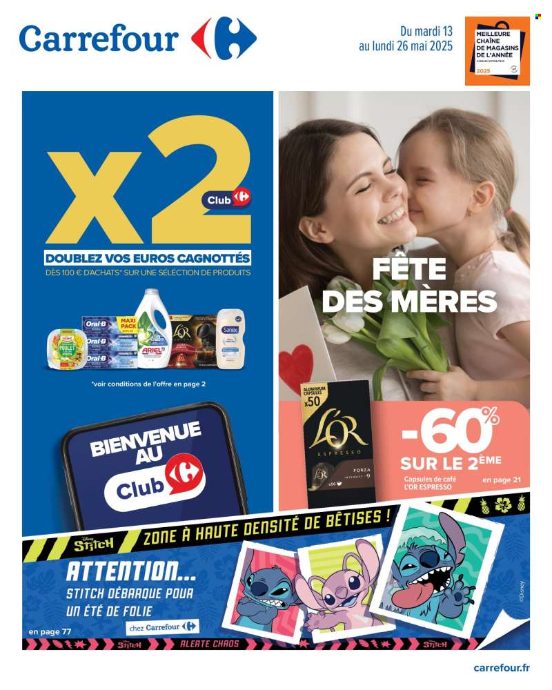 Catalogue Carrefour Hypermarchés - 13/05/2025 - 26/05/2025.