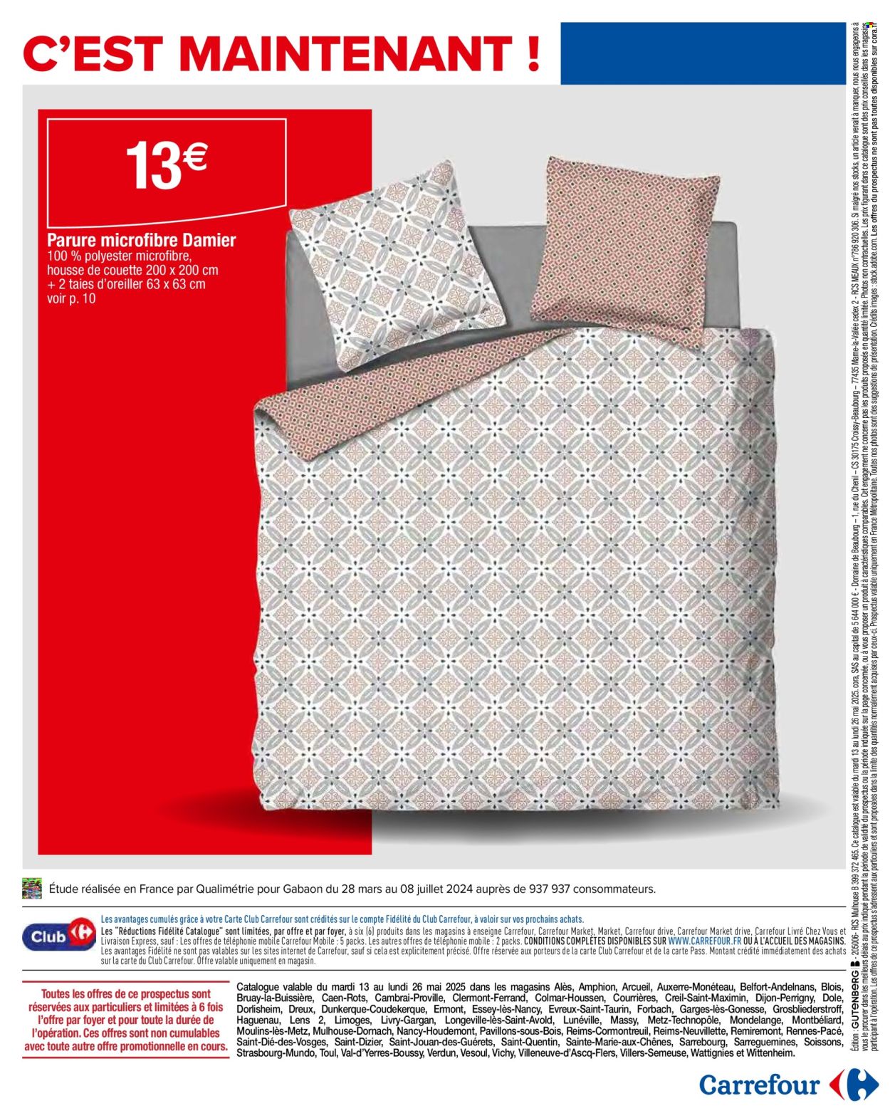 Catalogue Carrefour Hypermarchés - 13/05/2025 - 26/05/2025. Page 1