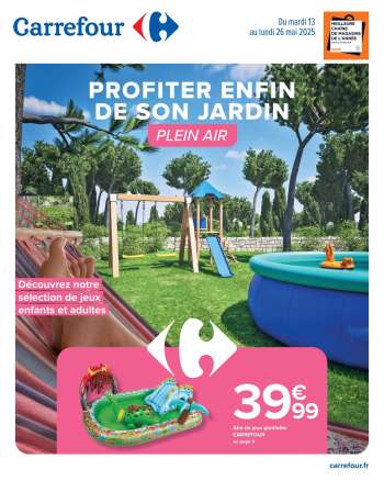 Catalogue Carrefour Hypermarchés - 13/05/2025 - 26/05/2025.