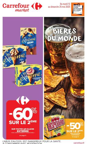 Catalogue Carrefour Market - 13/05/2025 - 25/05/2025.