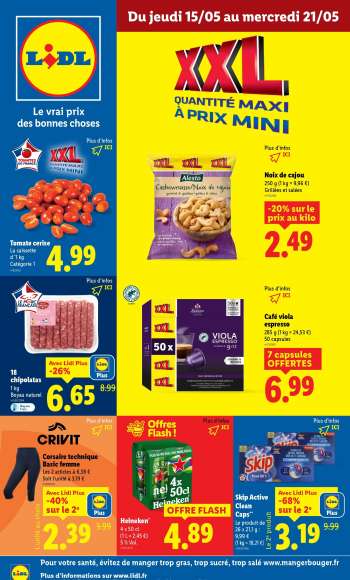Catalogue Lidl - 15/05/2025 - 21/05/2025.