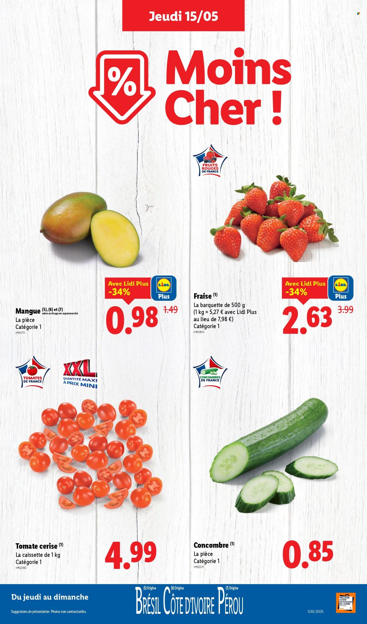 Catalogue Lidl - 15/05/2025 - 21/05/2025. Page 1