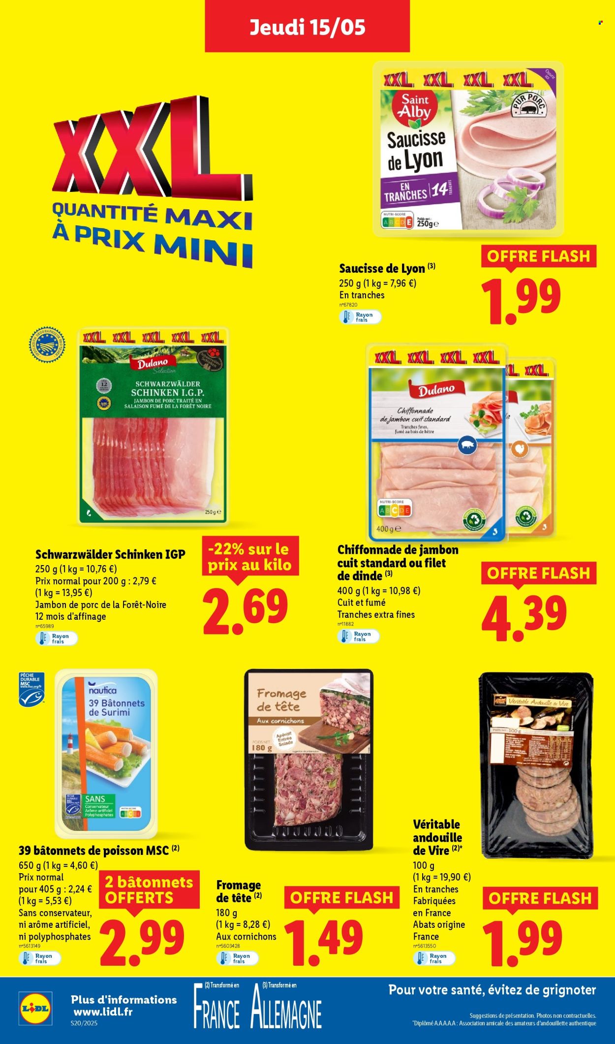 Catalogue Lidl - 15/05/2025 - 21/05/2025. Page 1