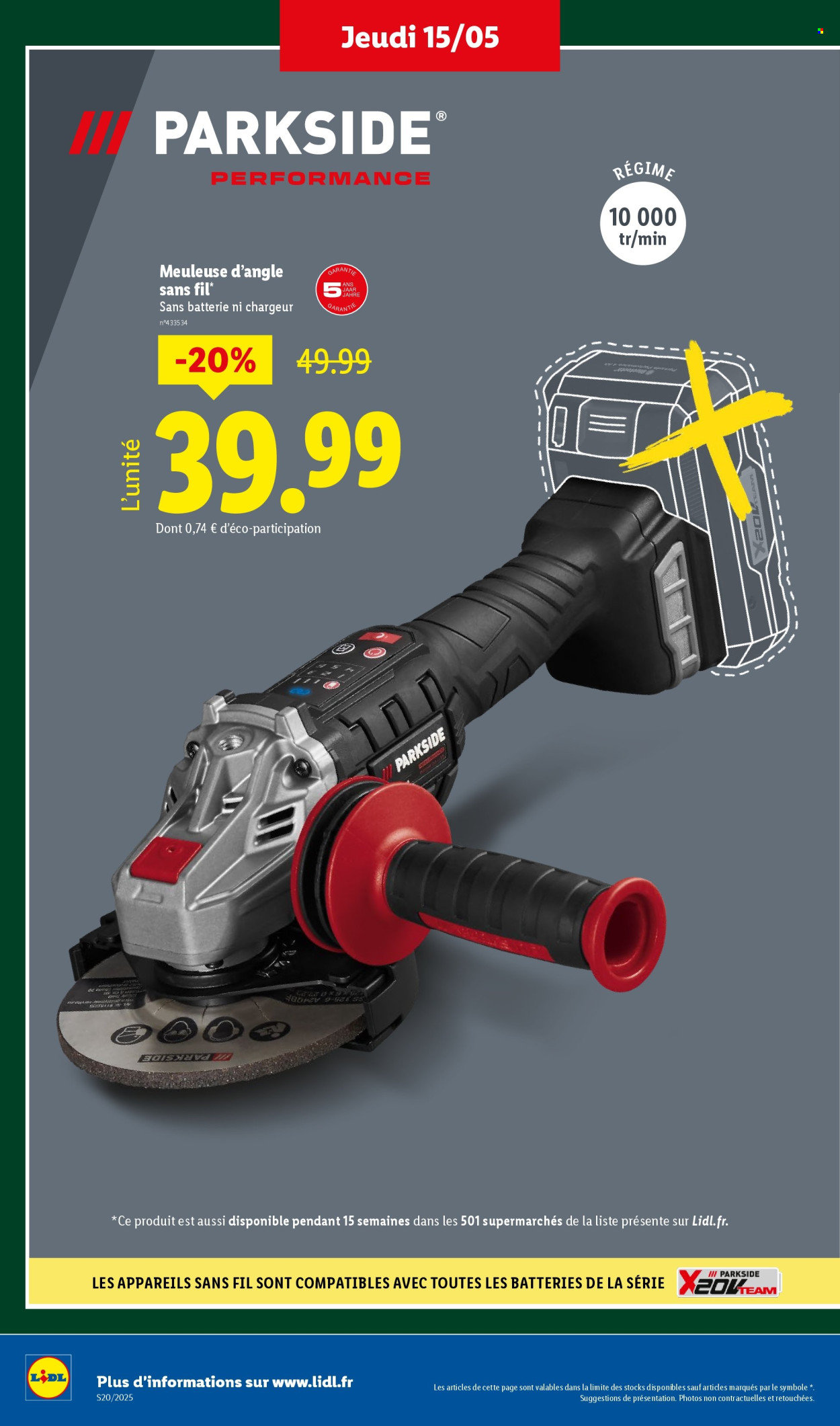 Catalogue Lidl - 15/05/2025 - 21/05/2025. Page 1