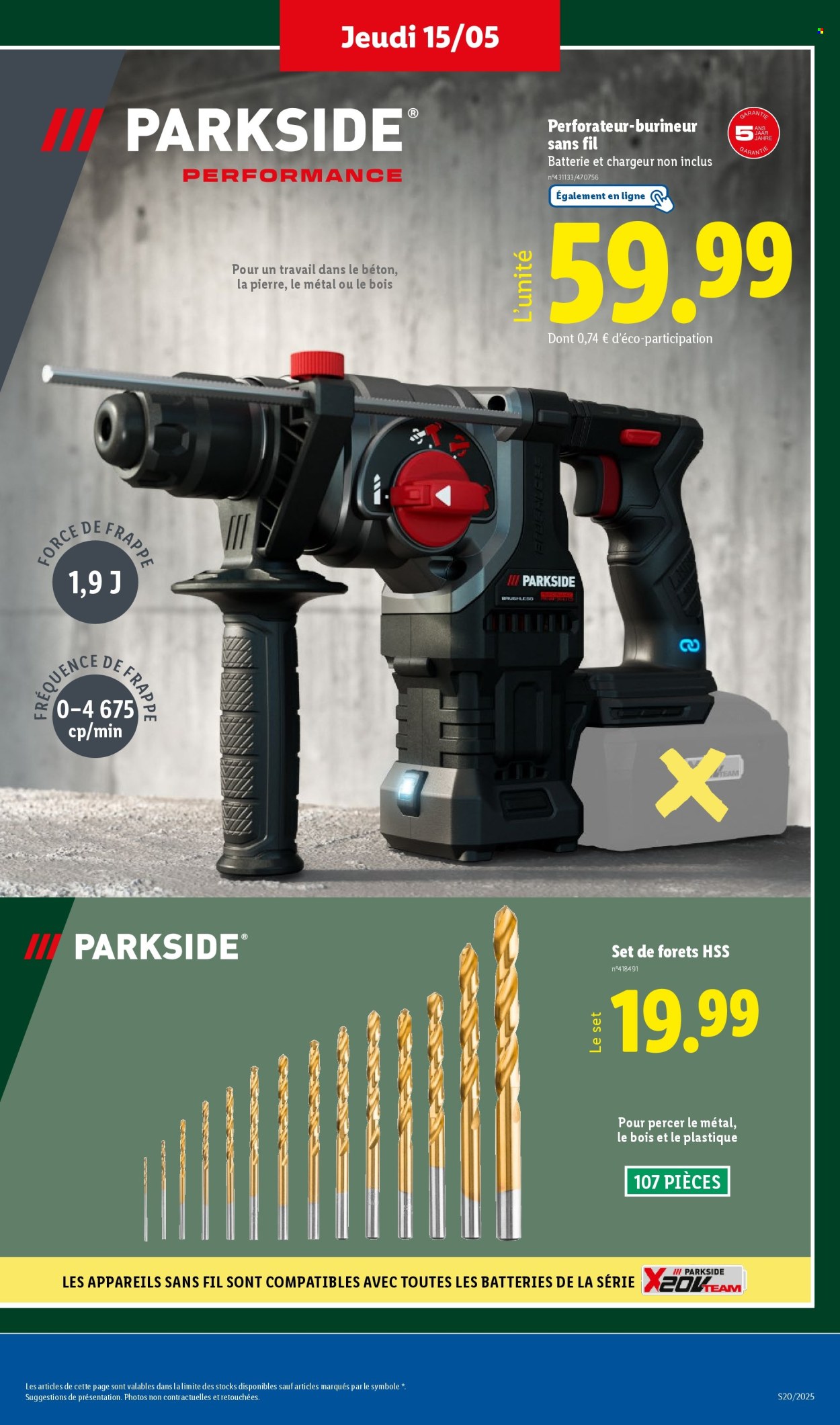 Catalogue Lidl - 15/05/2025 - 21/05/2025. Page 1