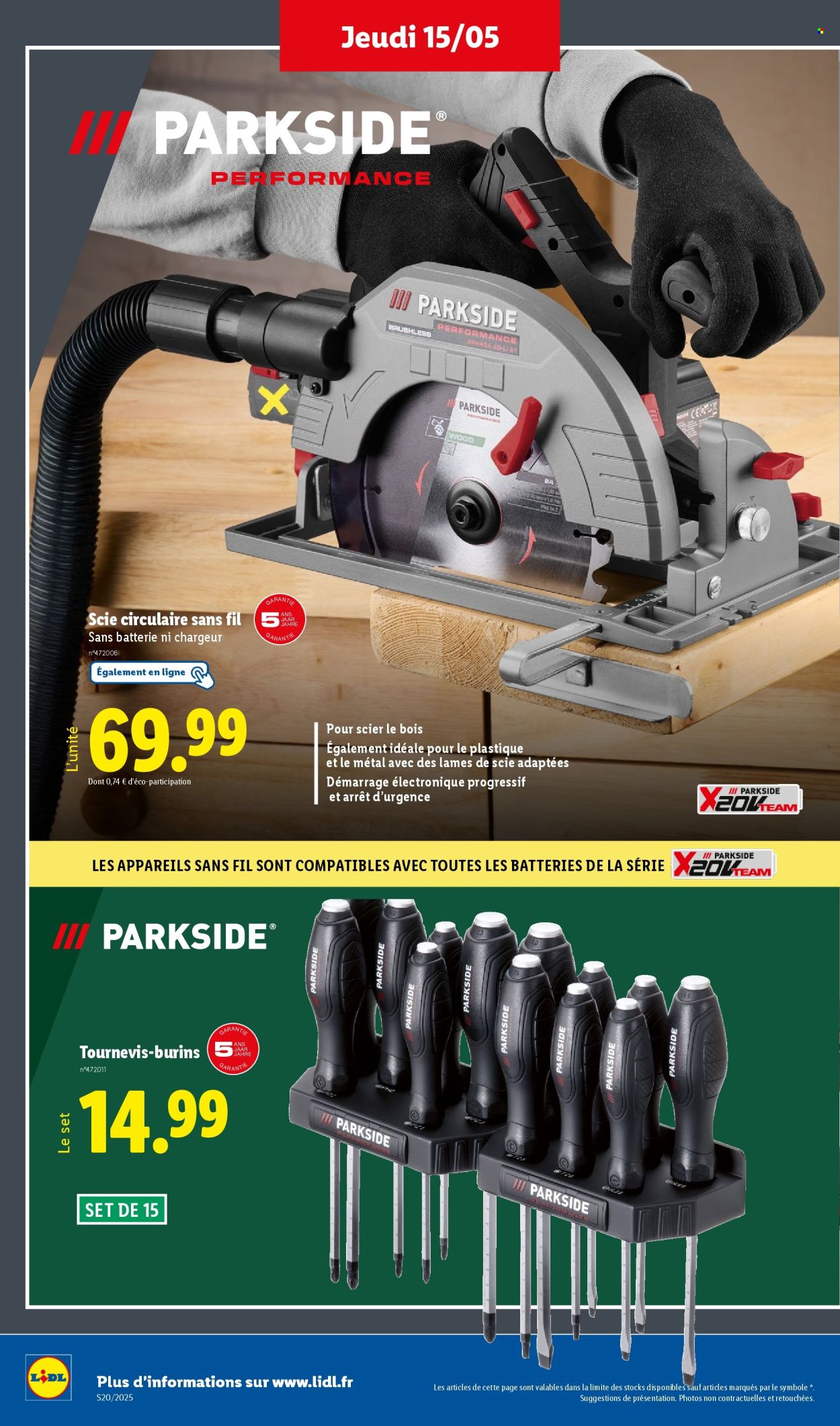 Catalogue Lidl - 15/05/2025 - 21/05/2025. Page 1