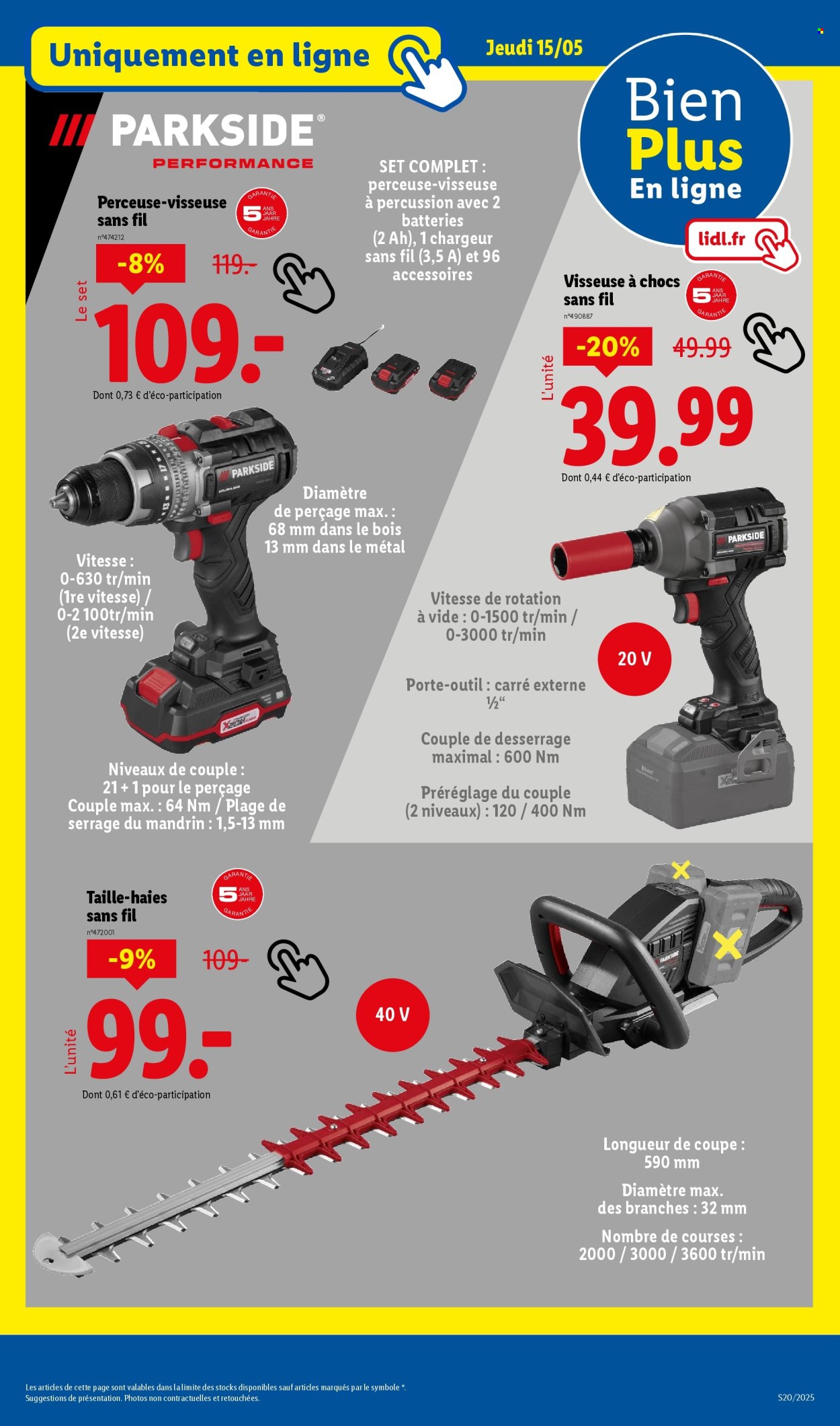 Catalogue Lidl - 15/05/2025 - 21/05/2025. Page 1