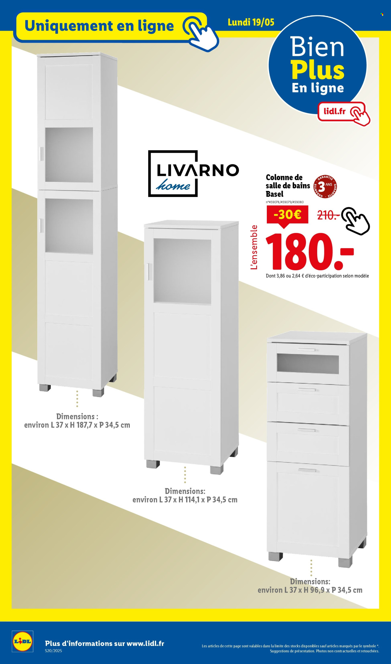 Catalogue Lidl - 15/05/2025 - 21/05/2025. Page 1