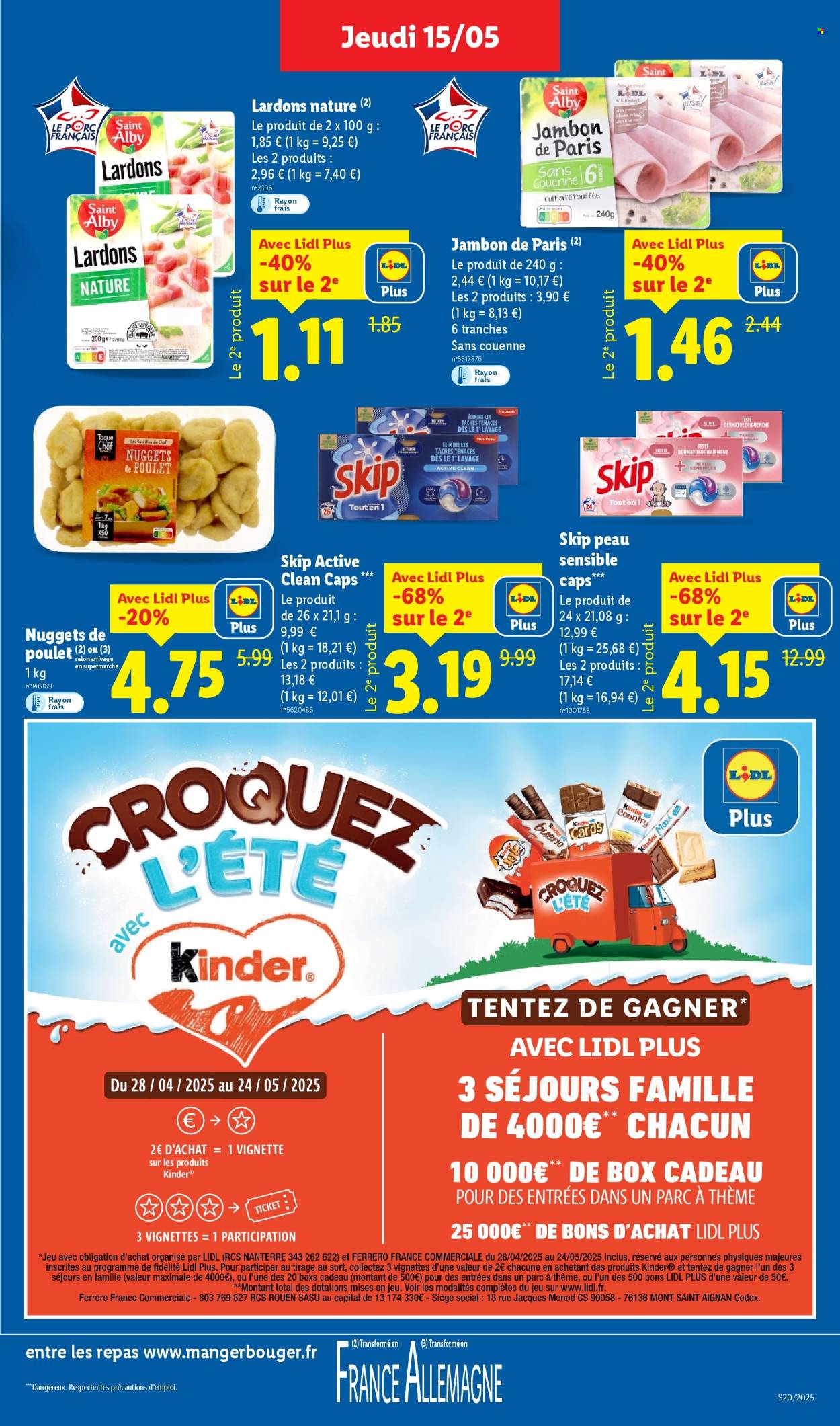 Catalogue Lidl - 15/05/2025 - 21/05/2025. Page 1