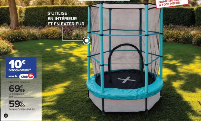 Le trampoline Soft