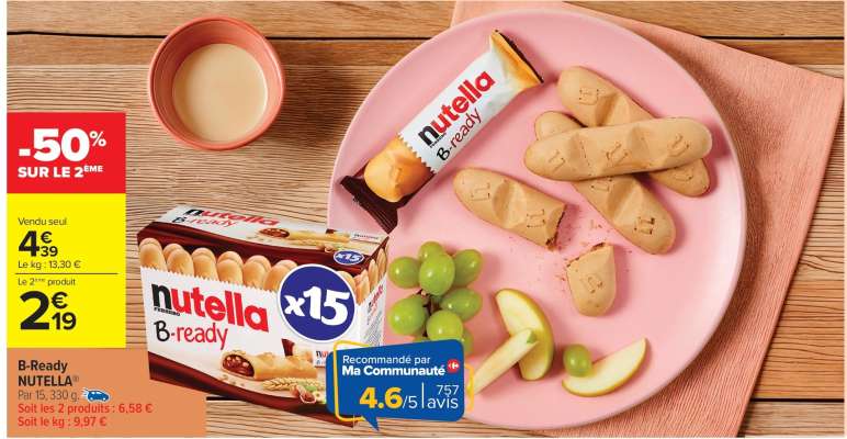 B-READY NUTELLA