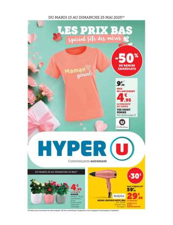 Catalogue HYPER U - 13/05/2025 - 25/05/2025.