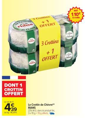 Le Crottin de Chèvre Rians
