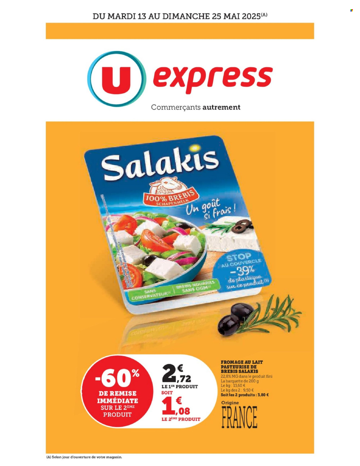 Catalogue U express - 13/05/2025 - 25/05/2025. Page 1
