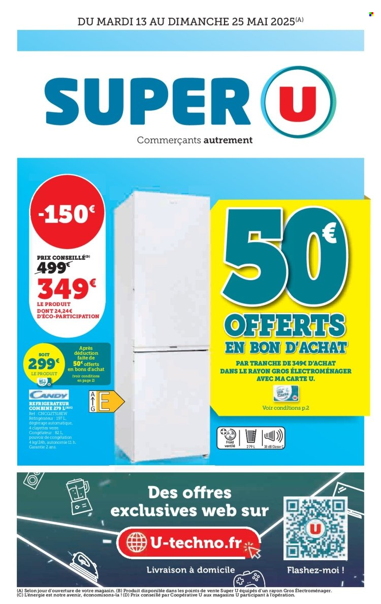 Catalogue SUPER U - 13/05/2025 - 25/05/2025. Page 1