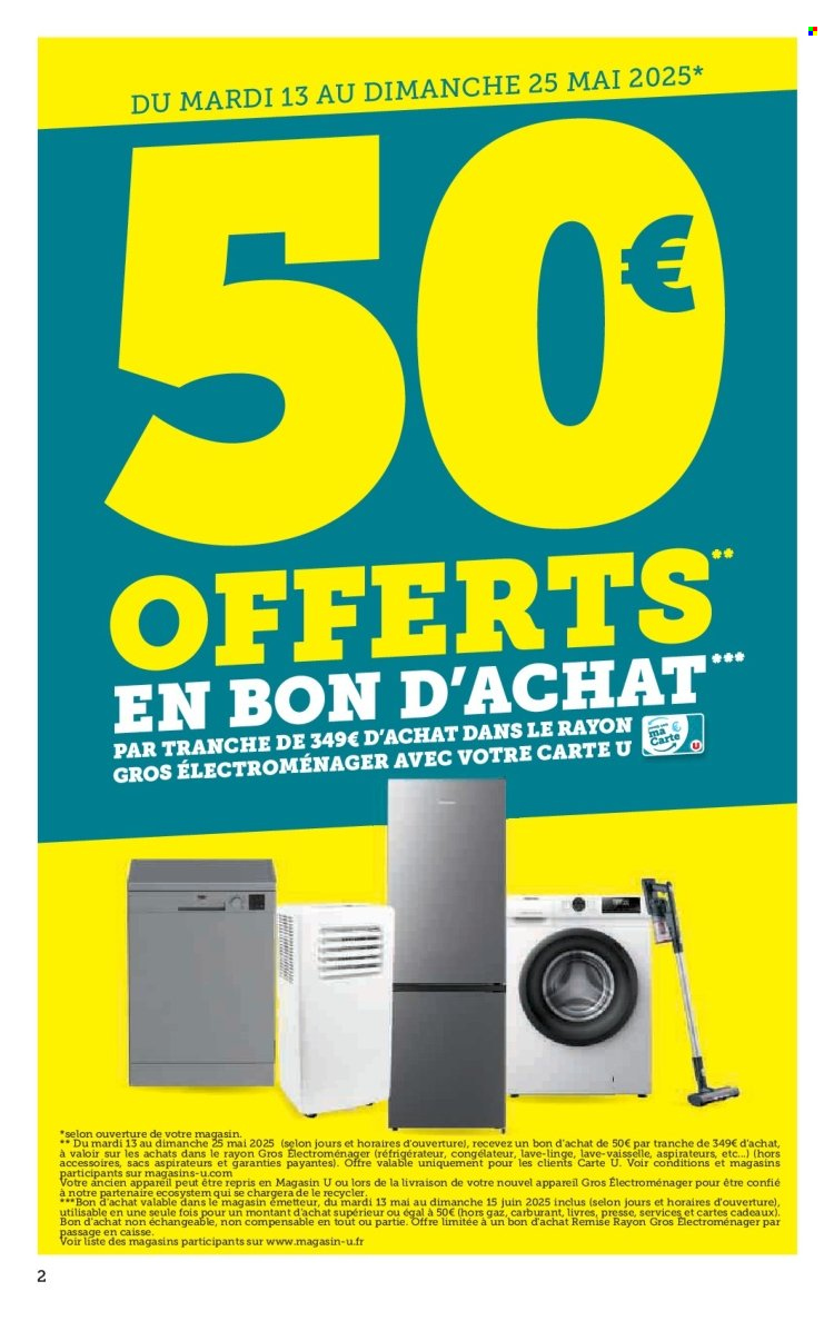 Catalogue SUPER U - 13/05/2025 - 25/05/2025. Page 1