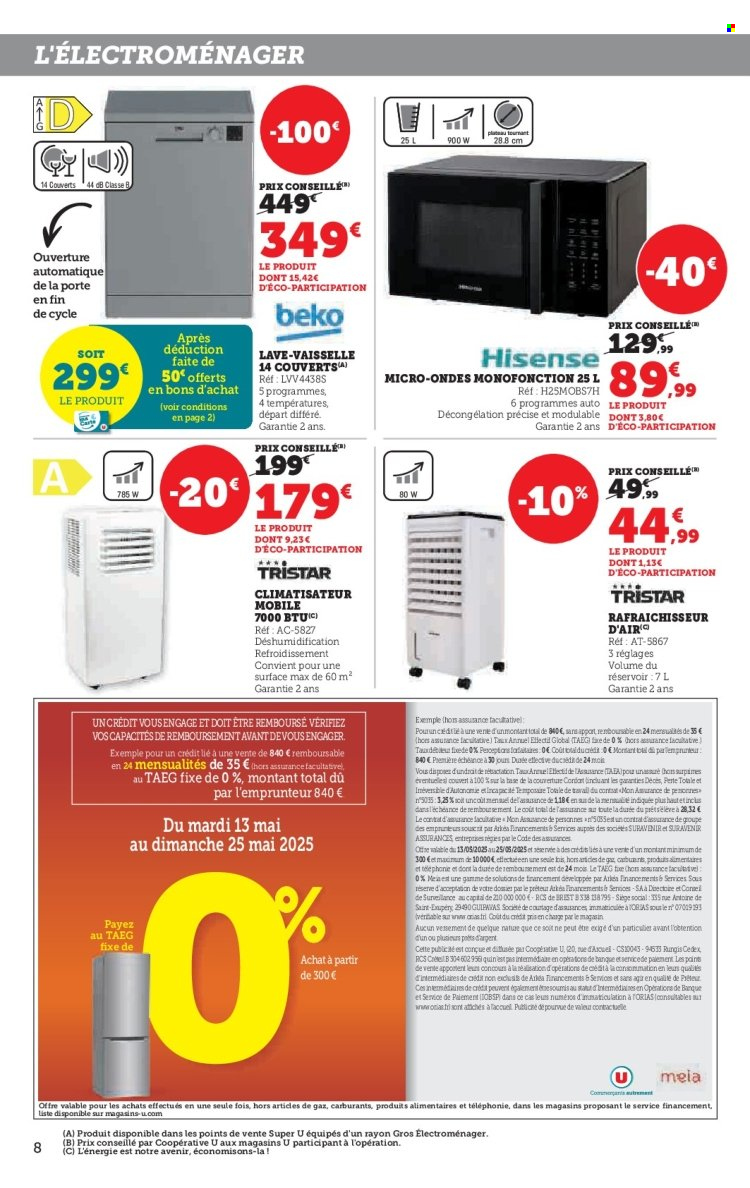 Catalogue SUPER U - 13/05/2025 - 25/05/2025. Page 1