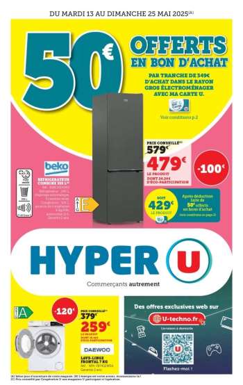 Catalogue HYPER U - 13/05/2025 - 25/05/2025.
