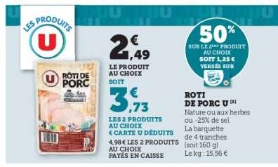 Rôti de Porc U