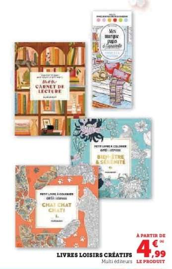 LIVRES LOISIRS CRÉATIFS