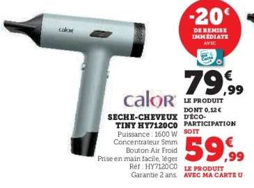 SECHE-CHEVEUX TINY HY7120C0