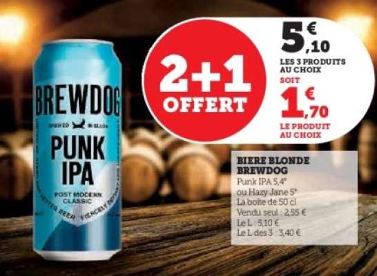BIERE BLONDE BREWDOG