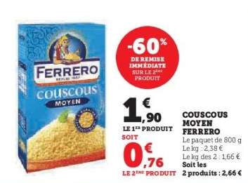 Couscous Moyen Ferrero