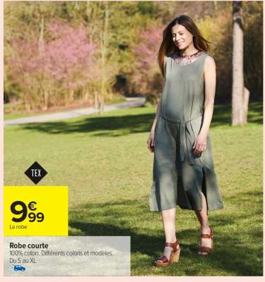 Robe courte