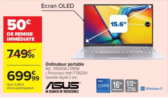 Ordinateur portable ASUS