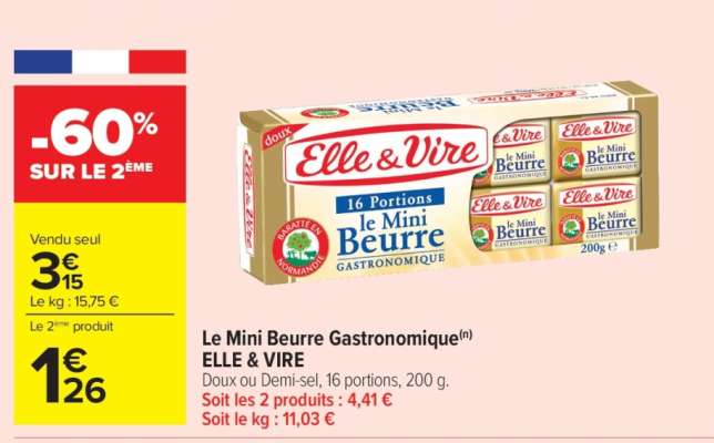 Le Mini Beurre Gastronomique