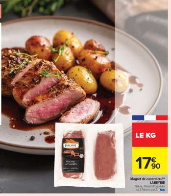 MAGRET DE CANARD CRU