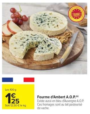Fourme d'Ambert A.O.P.