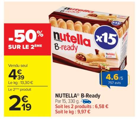 Nutella® B-Ready