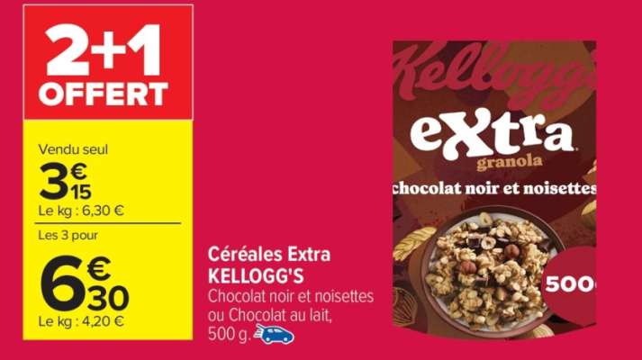 Céréales Extra KELLOGG'S