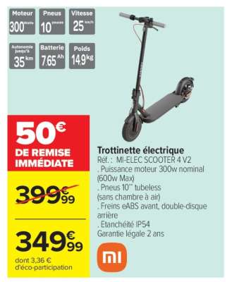 Trottinette électrique