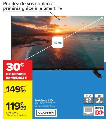 Téléviseur LED
