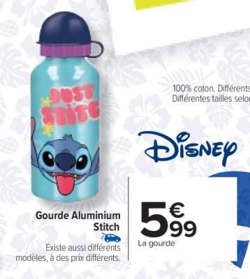 Gourde Aluminium Stitch