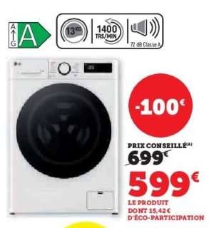 Lave linge*