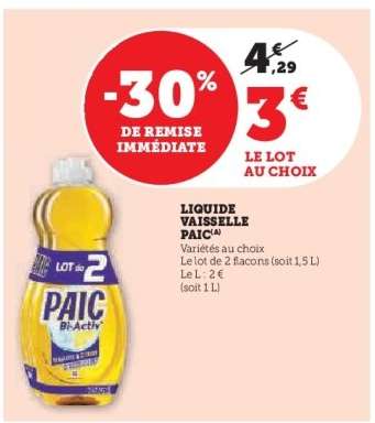 LIQUIDE VAISSELLE “PAIC”