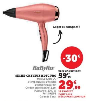 SECHE-CHEVEUX HDTC PRO