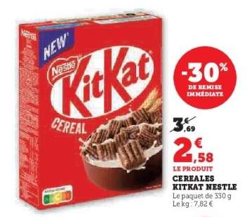 Céréales Kitkat Nestlé