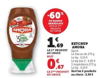 KETCHUP “AMORA”