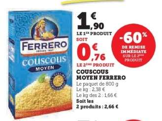 Couscous Moyen Ferrero