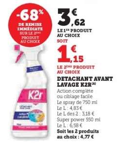 Détachant Avant Lavage K2r