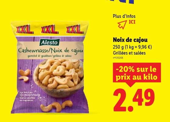Noix de cajou