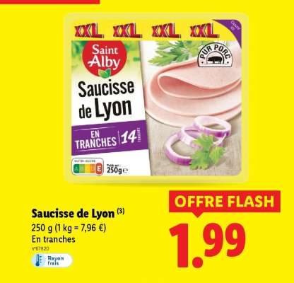 Saucisse de Lyon