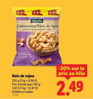 Noix de cajou