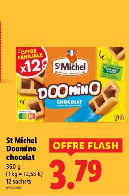 St Michel Doomino chocolat