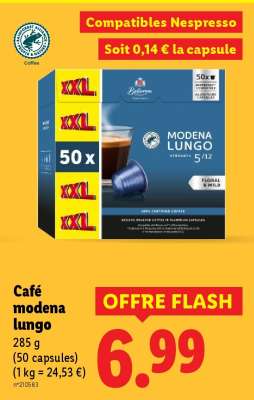 Café modena lungo