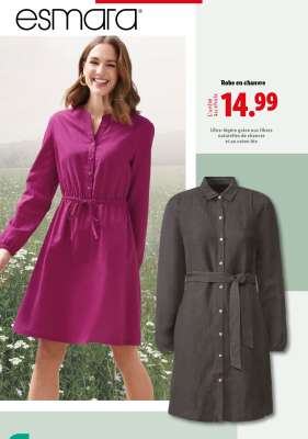 Robe en chanvre